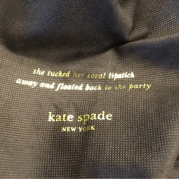 Kate Spade Pebbled Leather Black/Tan Crossbody Bag - Picture 13 of 13